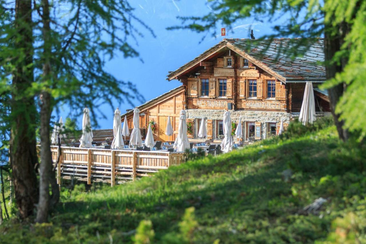 Chalet Heimetli Grächen Esterno foto
