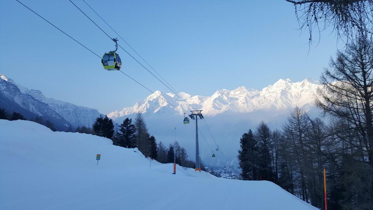 Chalet Heimetli Grächen Esterno foto